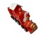Wizardi Christmas Train Wooden Advent Calendar F07M14-4-Y01717